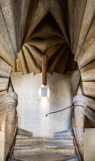 Double spiral staircase