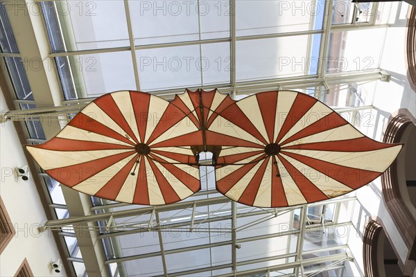 Replica of the flying machine of Albrecht Ludwig Berblinger