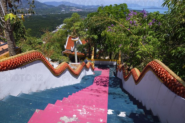 Stairs to Wat Srisoonthron Temple