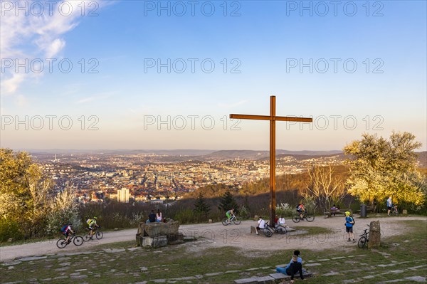 View from Birkenkopf over Stuttgart-West and city centre