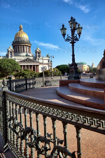 St. Isaacs Cathedral square