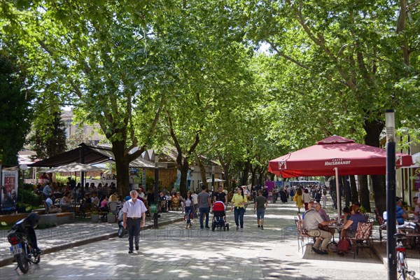 Murat Toptani pedestrian zone