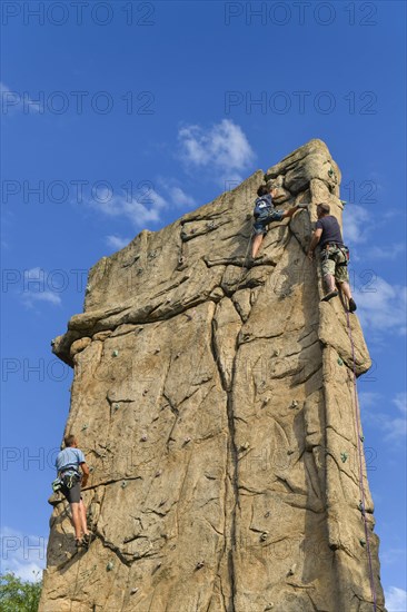 Climbing tower Schwedter Nordwand of the AlpinClub Berlin (DAV)