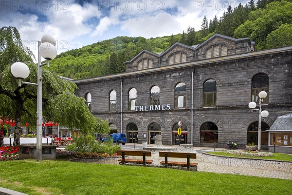 The Spa building in the Neo-Byzantine style at Le Mont-Dore