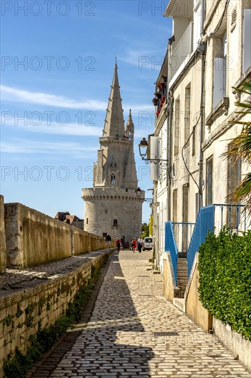 The Lanterne Tower at the entrance to the ancient port of La Rochelle