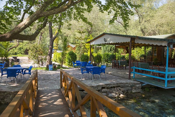 Restaurant on the river Bistrica