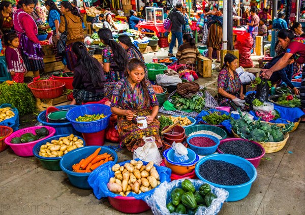 Vegetable stalls