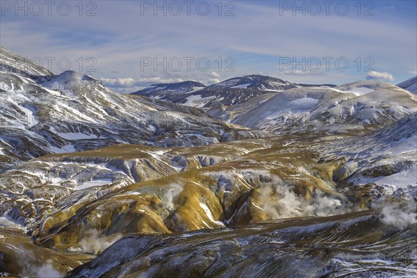 Hot spring area Hveradalir