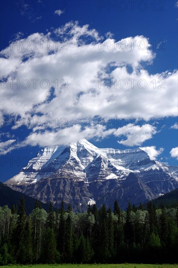 View of snow-capped mountain