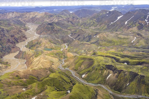Flight photo Landmannalaugar