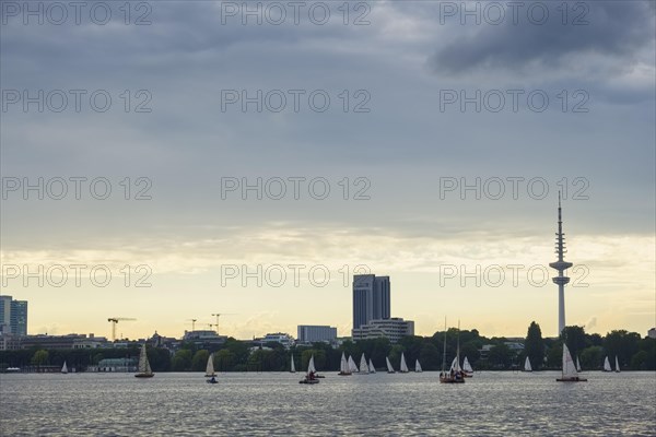 Sailors on the Aussenalster