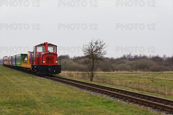 Island railway on Langeoog