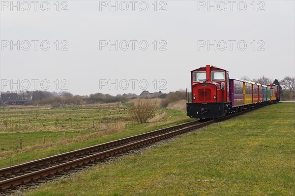 Island railway on Langeoog