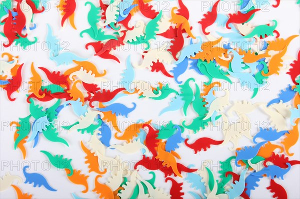 Dinosaur confetti