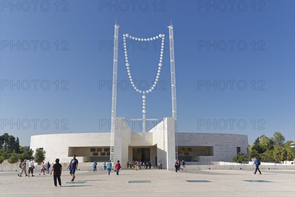 Basilica of the Holy Trinity with the cross and the rosary