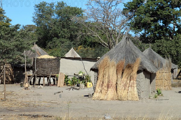 Village between Sesheke and Mongu
