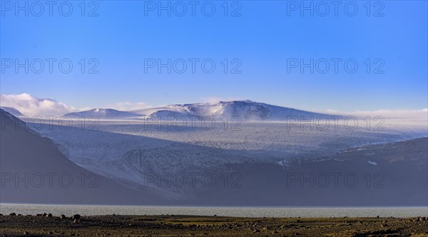 Langjoekull and Hvitarvatn