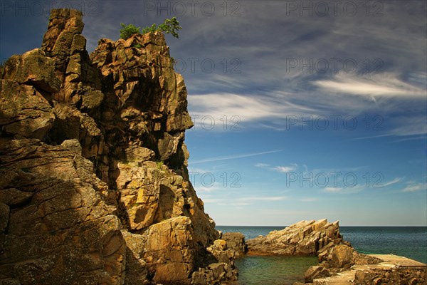 High cliffs
