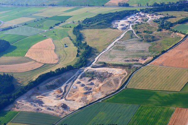 Gravel mining