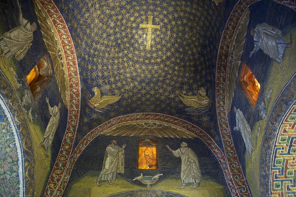 Mosaics in the Mausoleum of Galla Placidia