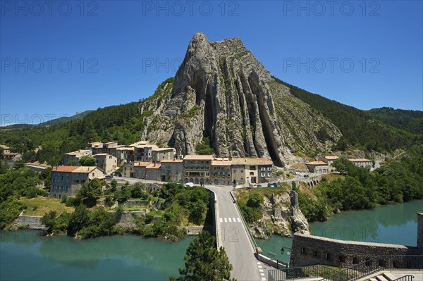 Sisteron on the Durance