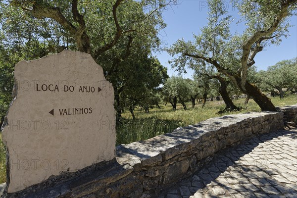 Signpost at the Way of the Cross