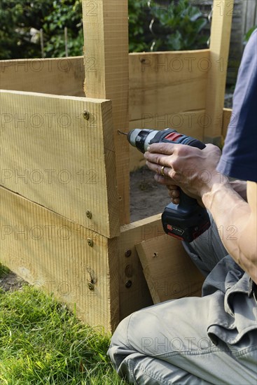 Construction of raised bed