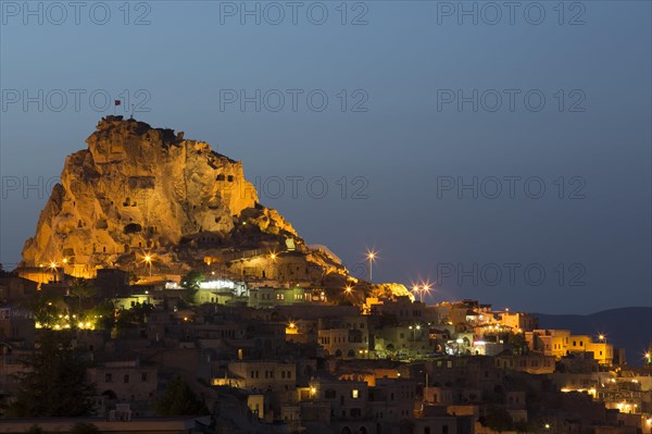 Uchisar Castle in Cappacocia