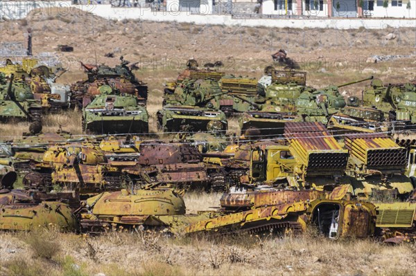 Tank Graveyard outside Kabul