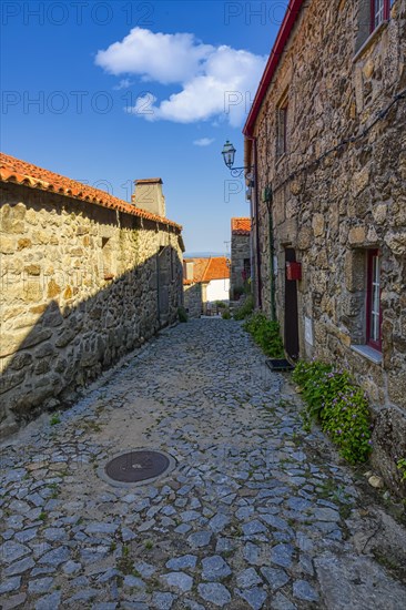 Narrow and shadowed street