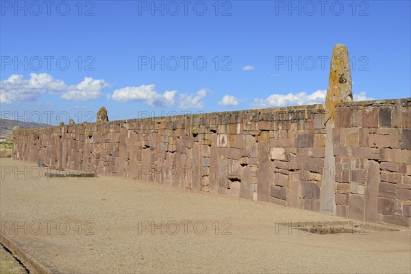 Wall of the Kalasasaya