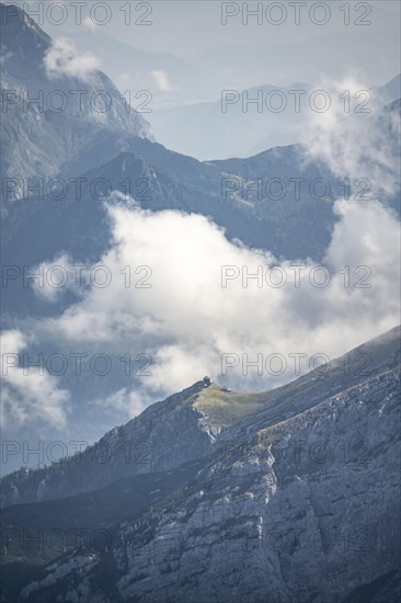 Watzmannhaus from the Faltzkopf
