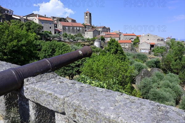 View over the city and the Lucano or clock tower