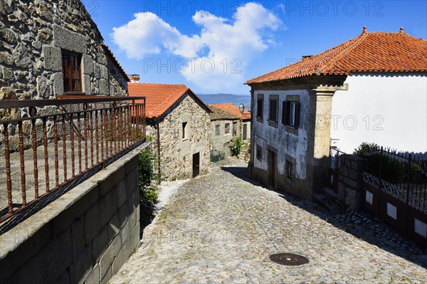 Narrow and shadowed street