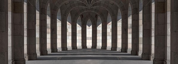 Arcade tour of the Congress Hall