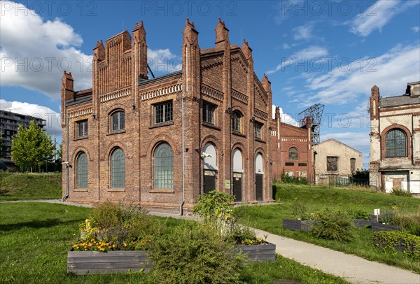 Historical red-brick industrial building