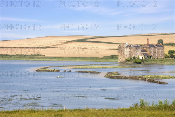 Water mill on the Rance in Brittany