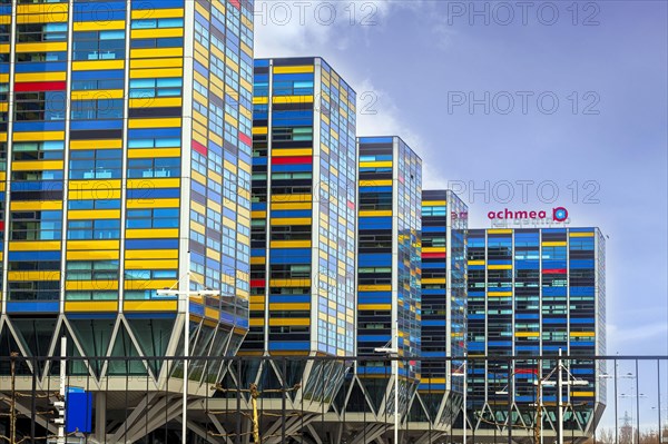 Modern and colourful architecture