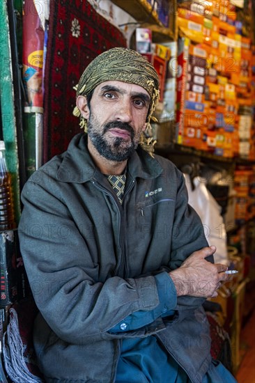 Man in a shop