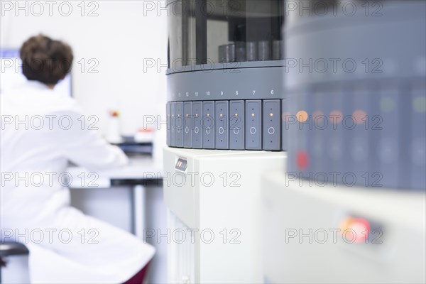 Laboratory equipment in a histology laboratory