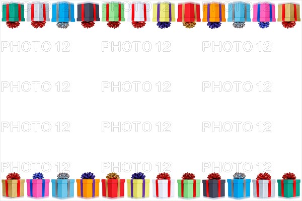 Gifts Birthday Card Christmas Text Free Space Copyspace Gift Isolated