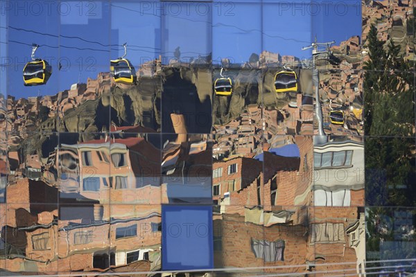 Gondolas of the cable car