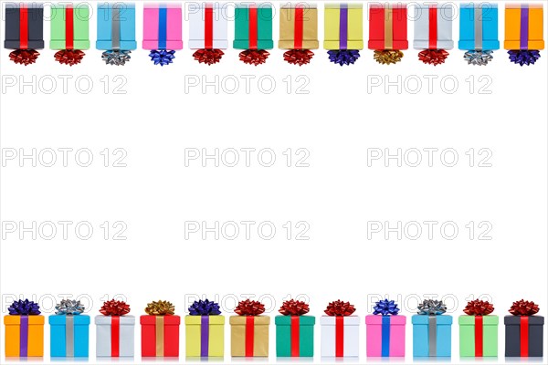 Gifts Birthday Card Christmas Text Free Space Copyspace Gift Isolated