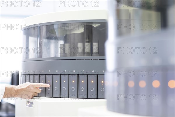 Laboratory equipment in a histology laboratory