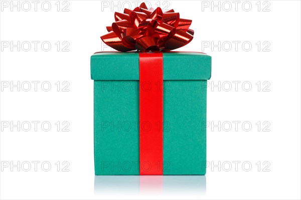 Birthday Christmas Gift Christmas Present Birthday Gift Box Dark Green Green Free Plate Isolated