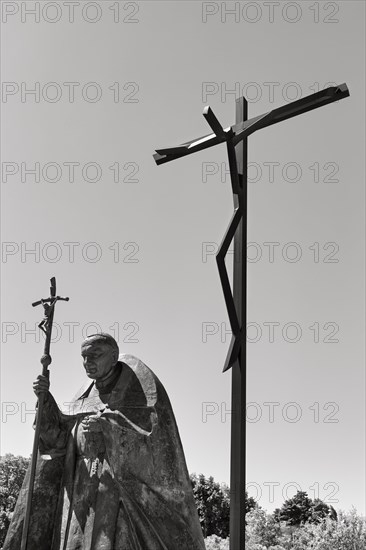 Statue of Pope John Paul II