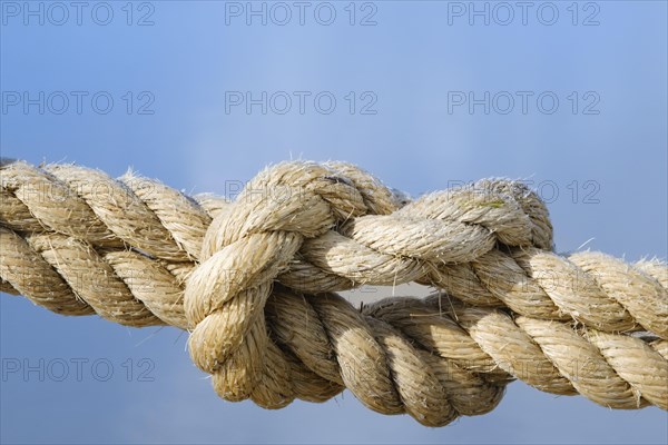 Rope with knots