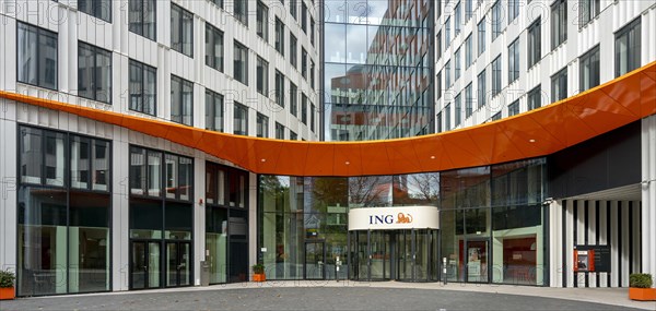 The head office of ING Bank in Frankfurt am Main