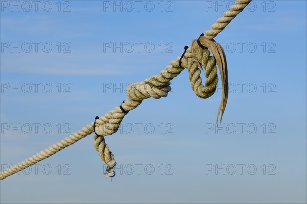 Rope with knot and loop