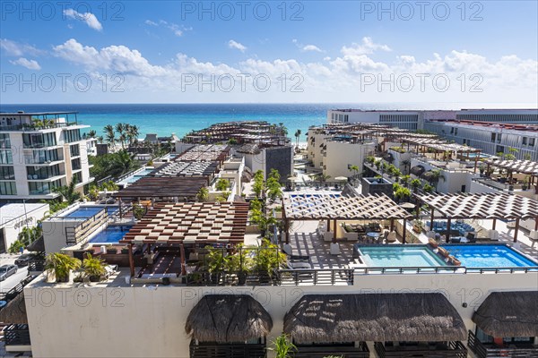 Overlook over Playa del Carmen